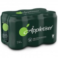 Appletiser - Apfelschorle Apfelsaft mit Kohlensäure 330ml Dose im 6er-Pack produziert auf Teneriffa