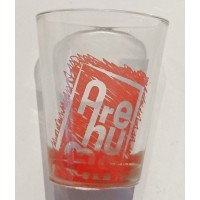 Arehucas - Chupito Modelo 2 Schnapsglas rot 20ml