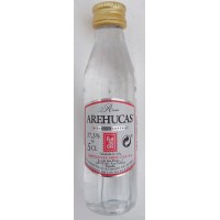 Arehucas - Ron Blanco weißer Rum 37,5% Vol. PET-Miniaturflasche 50ml produziert auf Gran Canaria