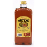 Artemi - Ronmiel Canario Ron Miel Honigrum 20% Vol. 1l flache Flasche PET produziert auf Gran Canaria