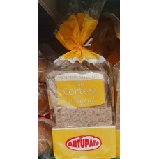 Artupan - Pan de Molde sin corteza integral Vollkornbrot ohne Kruste 350g produziert auf Teneriffa