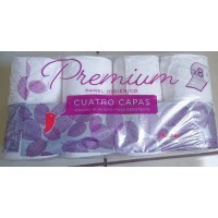 Auchan - Premium Papel Higienico Cuatro Capas Toilettenpapier 4-lagig 8 Rollen produziert auf Teneriffa