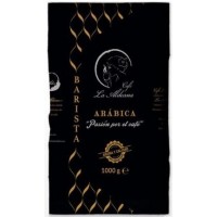 Cafe la Aldeana - Barista Cafe en Grano Arabica Natural Bohnenkaffee geröstet 1kg Tüte produziert auf Gran Canaria