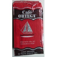 Cafe Ortega - Cafe Molido Mezcla de Tueste Natural 50% y Torrefacto 50% Röstkaffee gemahlen 250g produziert auf Gran Canaria