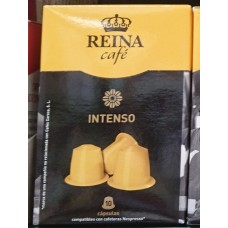 Cafe Reina - Intenso 10 Capsulas Kaffee-Kapseln je 5g produziert auf Teneriffa