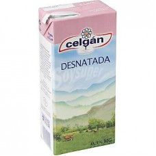 Celgan - Leche Desnatada Milch fettarm 6x 1l Tetrapack produziert auf Teneriffa