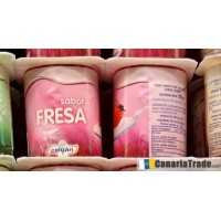 Celgan - Yogur Sabor Fresa 4x 125g Becher produziert auf Teneriffa (Kühlware)