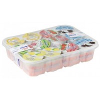 Celgan - Yogur Sabores gemischt fresa platano coco 12x 125g Becher produziert auf Teneriffa (Kühlware)