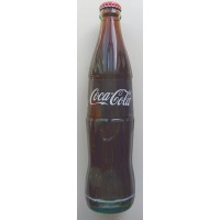 Coca-Cola Konturflasche Kronkorken Glasflasche 350ml - produziert auf Teneriffa (Tacoronte)