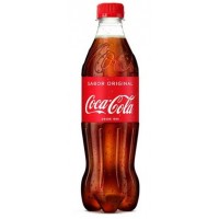 Coca-Cola 500ml PET-Flasche produziert auf Teneriffa (Tacoronte)