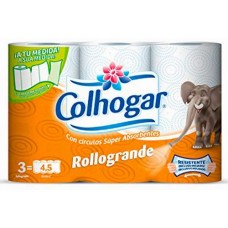 Colhogar - Rollogrande 3 Stück (wie 4,5 Rollen) Wischrollen produziert auf Gran Canaria