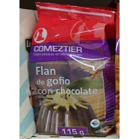 Comeztier - Flan de Gofio con chocolate Gofio-Schoko-Pudding 115g Tüte produziert auf Teneriffa