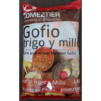 Comeztier - Gofio de Trigo y Millo Weizen- & Maismehl geröstet 1kg produziert auf Teneriffa