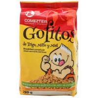 Comeztier - Gofitos de Trigo y Millo y Miel Weizen-Mais-Honig-Cereals Gofio Tüte 290g produziert auf Teneriffa