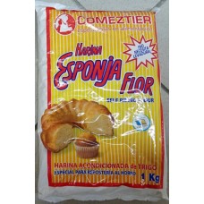 Comeztier - Harina Esponja Flor Mehl 1 kg produziert auf Teneriffa