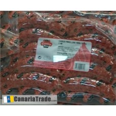 Cuatro Rios - Salchicha Chorizo Parrillero Vacio 50g Würstchen 1kg produziert auf Gran Canaria (Tiefkühl)