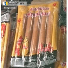 Cuatro Rios - Salchicha Frankfurt Würstchen 14 Stück 1kg produziert auf Gran Canaria (Tiefkühl)