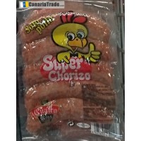 Cuatro Rios - Salchicha Chorizo Parrillero de Pollo Würstchen 5 Stück produziert Gran Canaria 500g (Tiefkühl)