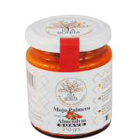 Isla Bonita - Mojo Palmero Suave con Almendras Mandel-Mojo mild 220g produziert auf Gran Canaria 