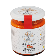 Isla Bonita - Mojo Palmero Suave con Almendras Mandel-Mojo mild 220g produziert auf Gran Canaria 