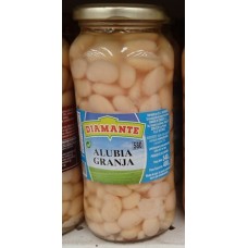 Diamante - Alubia Granja Bohnen Glas 580g Brutto 400g netto von Gran Canaria