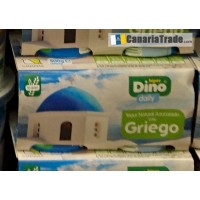 Dino daily - Yogur Natural Azucarado Griego Naturjoghurt gezuckert 4x125g (Kühlware) produziert auf Teneriffa