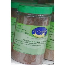 El Cardon - Pimienta Negra Molida schwarzer Pfeffer gemahlen 450g Dose von Gran Canaria