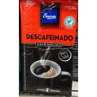 Emicela - Cafè Molido descafeinado Kaffee entkoffeiniert gemahlen 250g produziert auf Gran Canaria