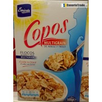 Emicela - Copos Multigrain de Arroz y Trigo Flocos Multigrain Cereals 500g produziert auf Gran Canaria