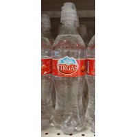 Firgas - Agua con gas Mineralwasser mit Kohlensäre Konturflasche ToGo-Verschluß 620ml produziert auf Gran Canaria