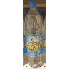 Fuente Umbria - Agua con gas Mineralwasser mit Kohlensäure 1,5l PET-Flasche produziert auf Gran Canaria