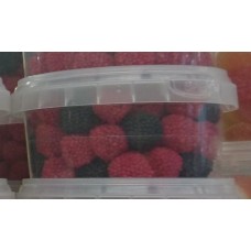 Golosinas Vegocito - Himbeeren Brombeeren Fruchtgummi Becher 200g produziert auf Gran Canaria