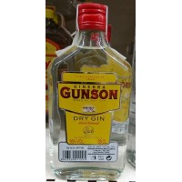 Gunson - Ginebra Dry Gin 38% Vol. 350ml Glasflasche produziert auf Teneriffa