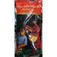 Hacendado - Cafe en Grano descafeinado natural Nr. 3 Kaffee ganze Bohnen 500g Tüte produziert auf Teneriffa