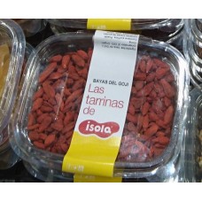 isola - Bayas del Goji Beeren getrocknet Schale 200g produziert auf Teneriffa