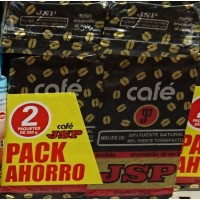 JSP - Cafè - Molido 50/50 Tueste Natural & Tueste Torrefacto Karton Set 2x 250g produziert auf Teneriffa