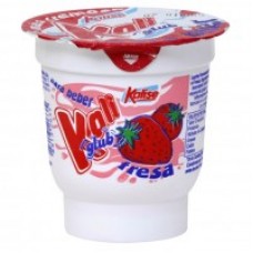 Kalise - Kaliglub Yogur Fresa 125ml produziert auf Gran Canaria (Kühlware)