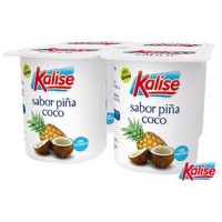 Kalise - Yogur Sabor Pina-Coco 4x 125g produziert auf Gran Canaria (Kühlware)