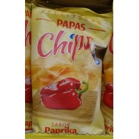 La Llanura - Papas Chips Sabor Paprika 100g produziert auf Gran Canaria