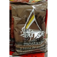 La Vela Latina - Chips Papas Fritas Sabor Mostaza y Savia de Palma Kartoffelchips Senf & Palmenhonig 150g produziert auf Teneriffa