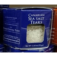 Las Salinas Pozo Izquierdo - Canarian Sea Salt Tears Bio Salz 75g Glas produziert auf Gran Canaria