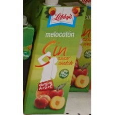 Libby's - Melocoton sin azucar anadido A+C+E Pfirsichsaft 1,5l Tetrapack produziert auf Teneriffa