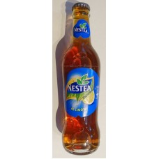 Nestea Al Limon Eistee Zitrone Kronkorken Glasflasche 300ml produziert in Tacoronte Teneriffa