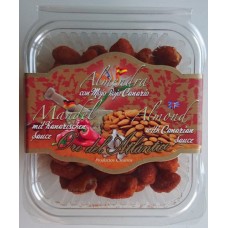 Oro del Atlantico - Almendra con Mojo Rojo Canario Mandeln mit kanarischer Sauce 150g produziert auf Teneriffa