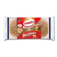 Panrico - Burguer XL Burger-Brötchen mit Sesam 4 Stück produziert auf Gran Canaria