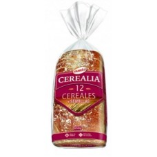 Panrico - Molde Cerealia 12 Cereales y semillas Vollkornbrot mit Kruste 650g produziert auf Gran Canaria