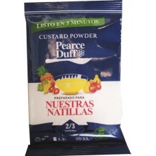 Pearce Duff - Custard Powder Natilla Preparado Para Hacer Vainilla 2-3 Raciones Vanille Pudding Soße Pulver von Teneriffa 55g Tüte