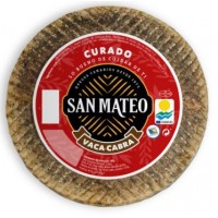 San Mateo - Queso Vaca y Cabra Curado Kuh- und Ziegenkäse 500g produziert auf Gran Canaria (Kühlware)