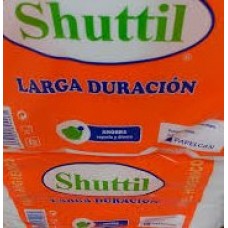 Shuttil - Papel Higienico Larga Duracion 50x12 Toilettenpapier 12 Rollen produziert auf Gran Canaria