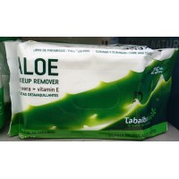 Tabaibaloe - Toallita Desmaquillante Aloe Vera 25 Feuchttücher produziert auf Teneriffa